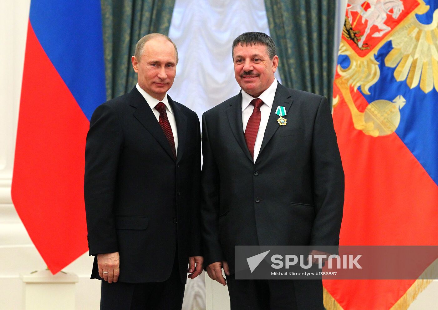 President Vladimir Putin presents state awards in Kremlin