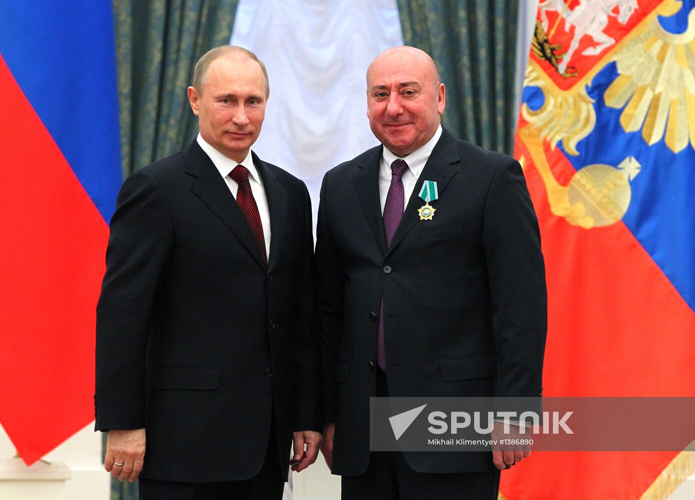 President Vladimir Putin presents state awards in Kremlin