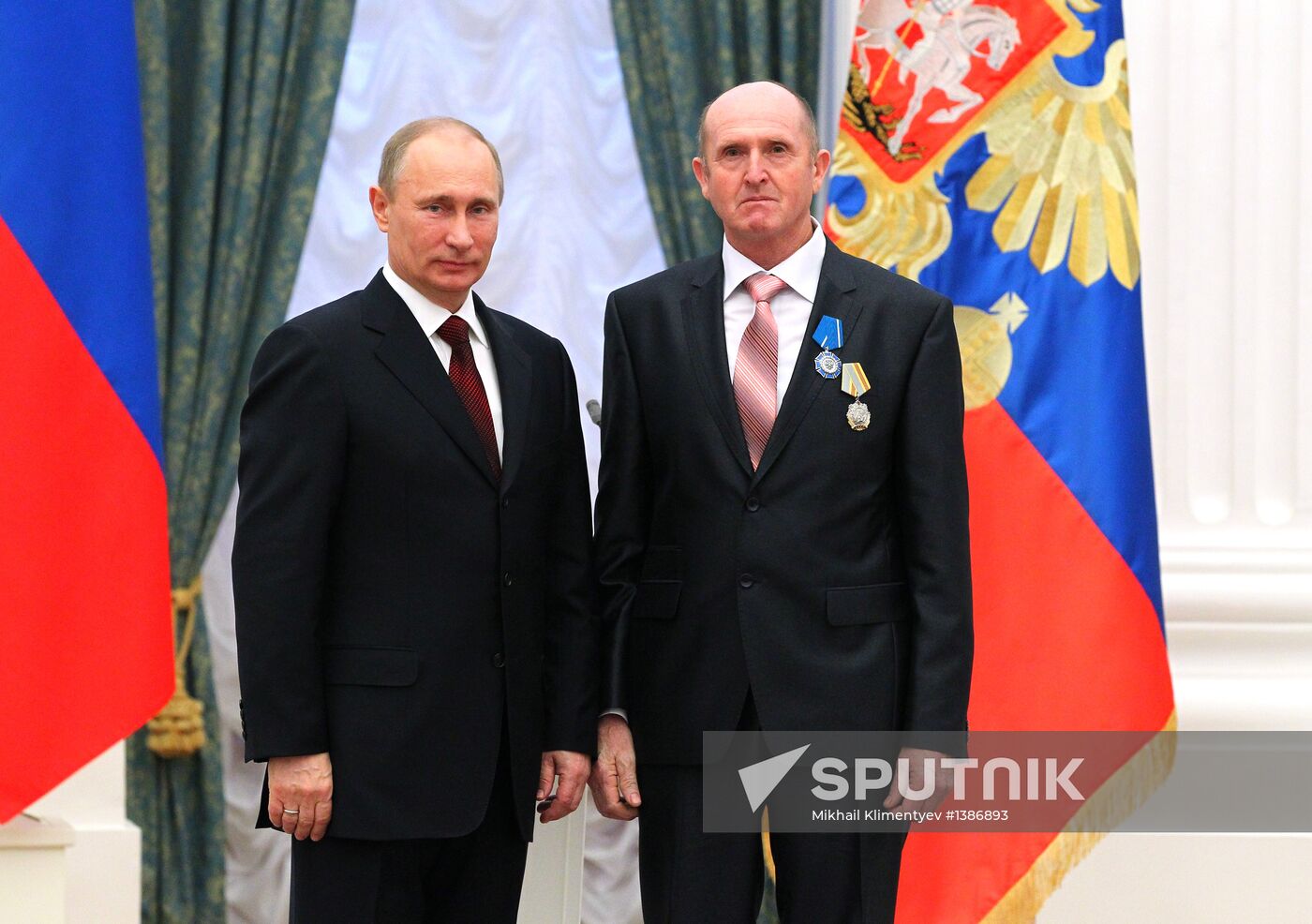 President Vladimir Putin presents state awards in Kremlin