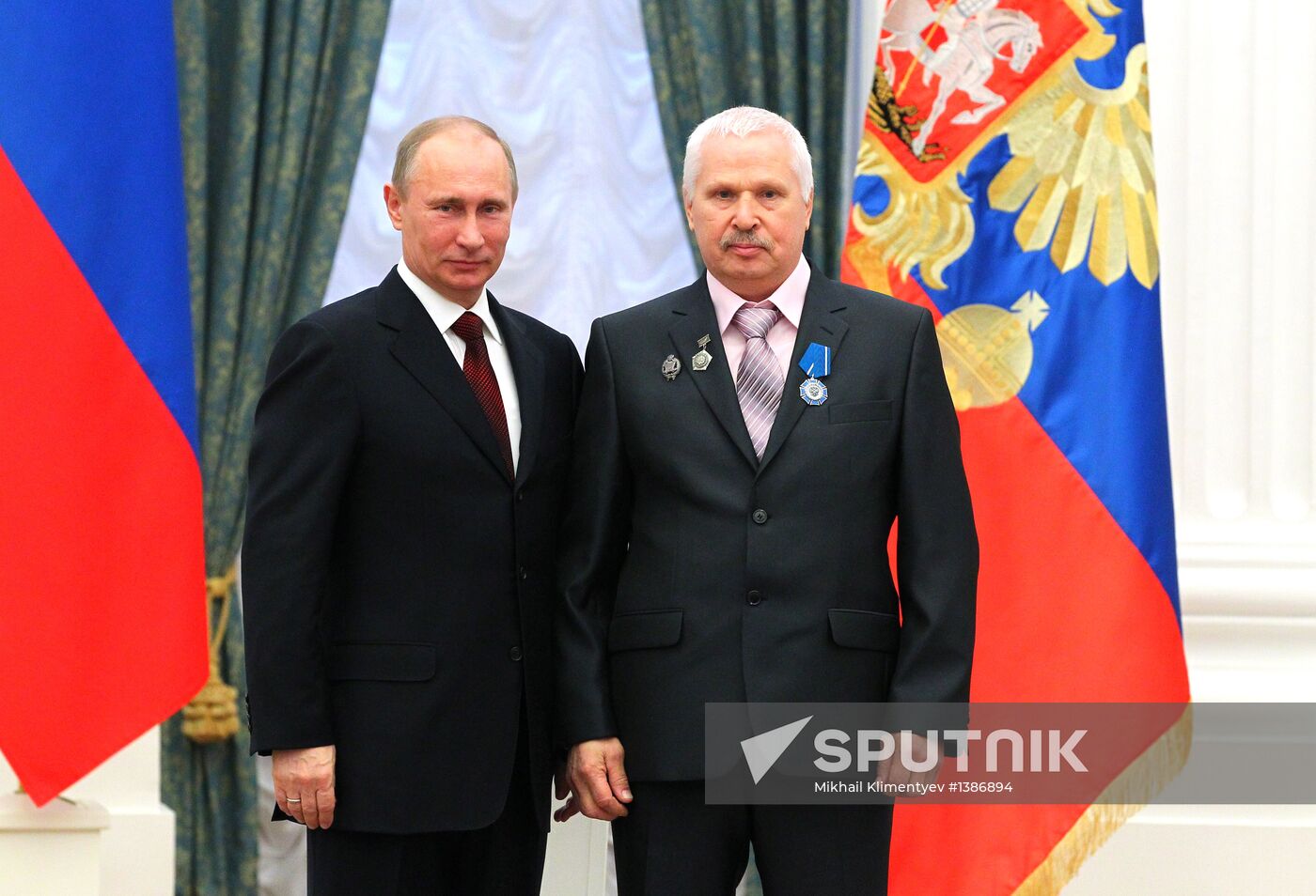 President Vladimir Putin presents state awards in Kremlin