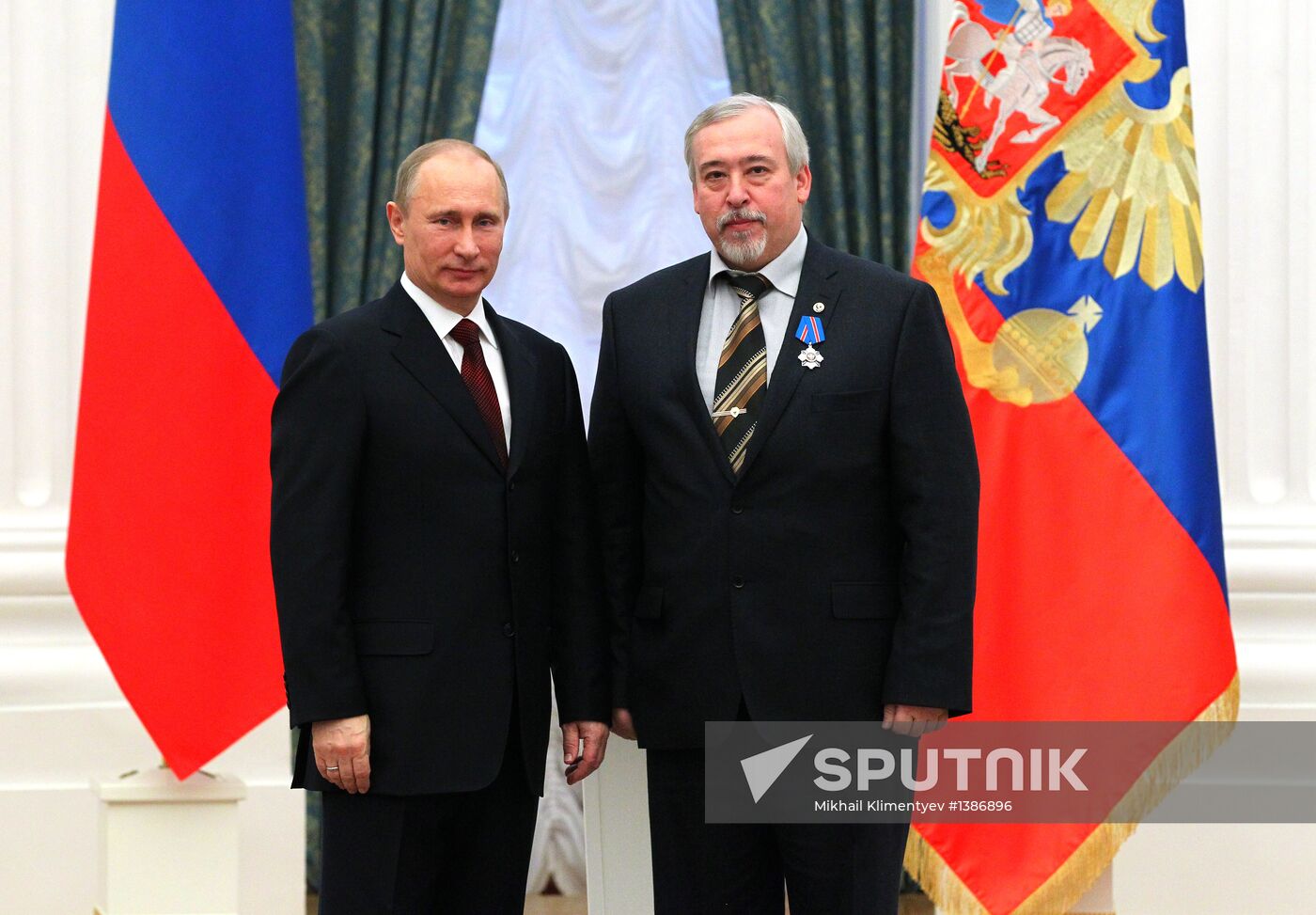 President Vladimir Putin presents state awards in Kremlin