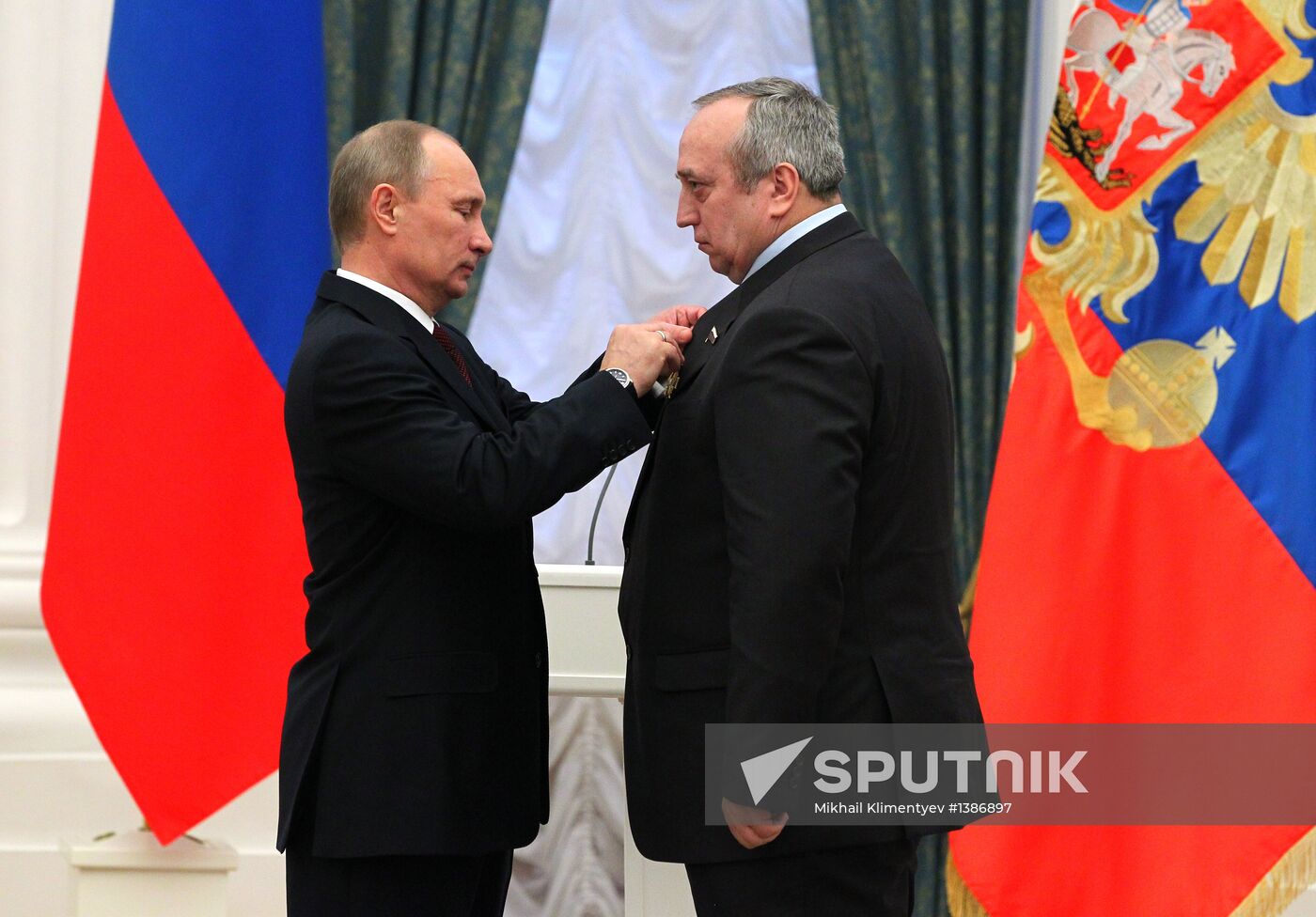 President Vladimir Putin presents state awards in Kremlin