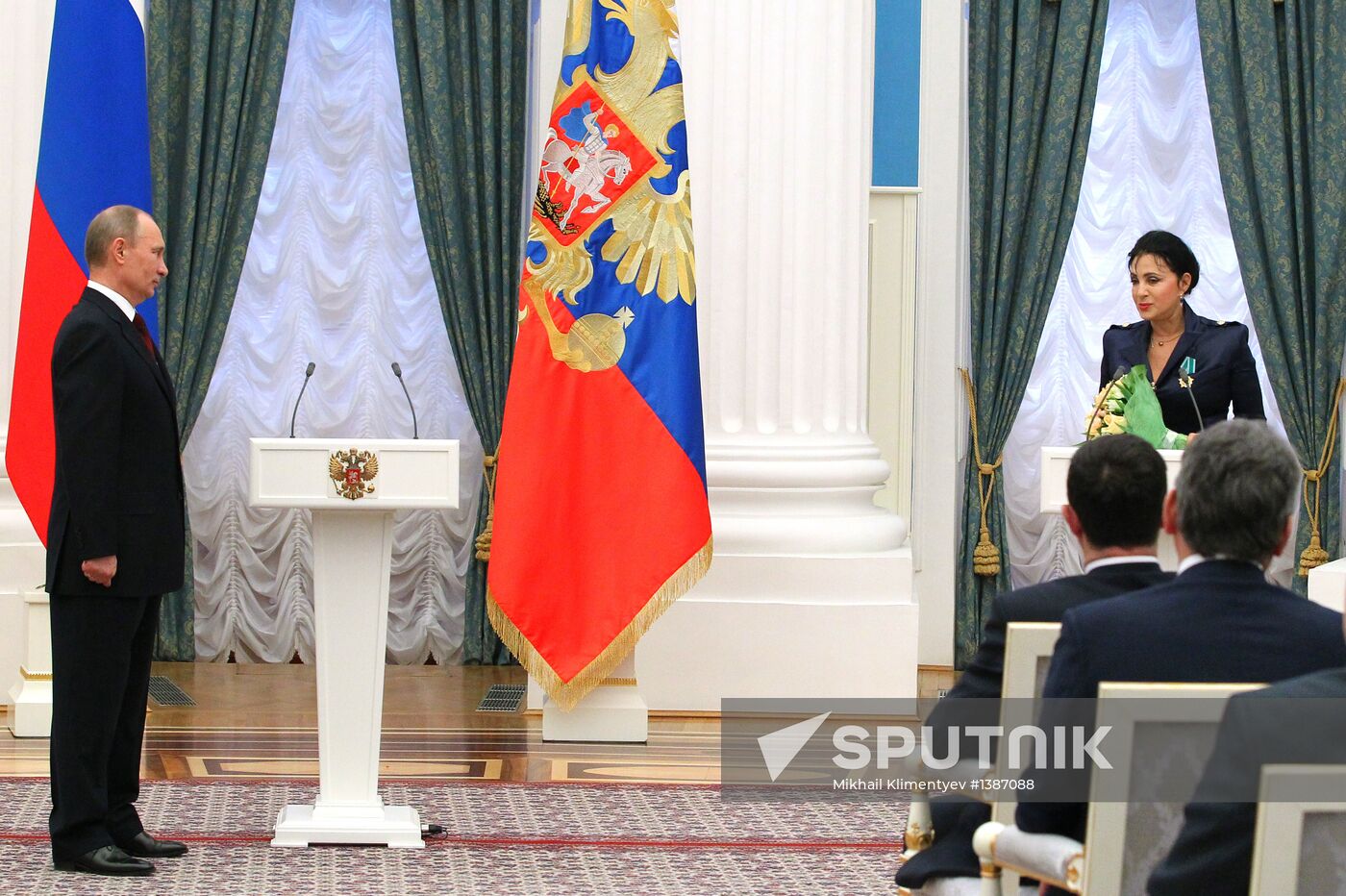 President Vladimir Putin presents state awards in Kremlin