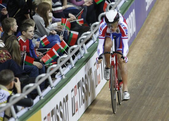 UCI Track Cycling World Championships. Day three