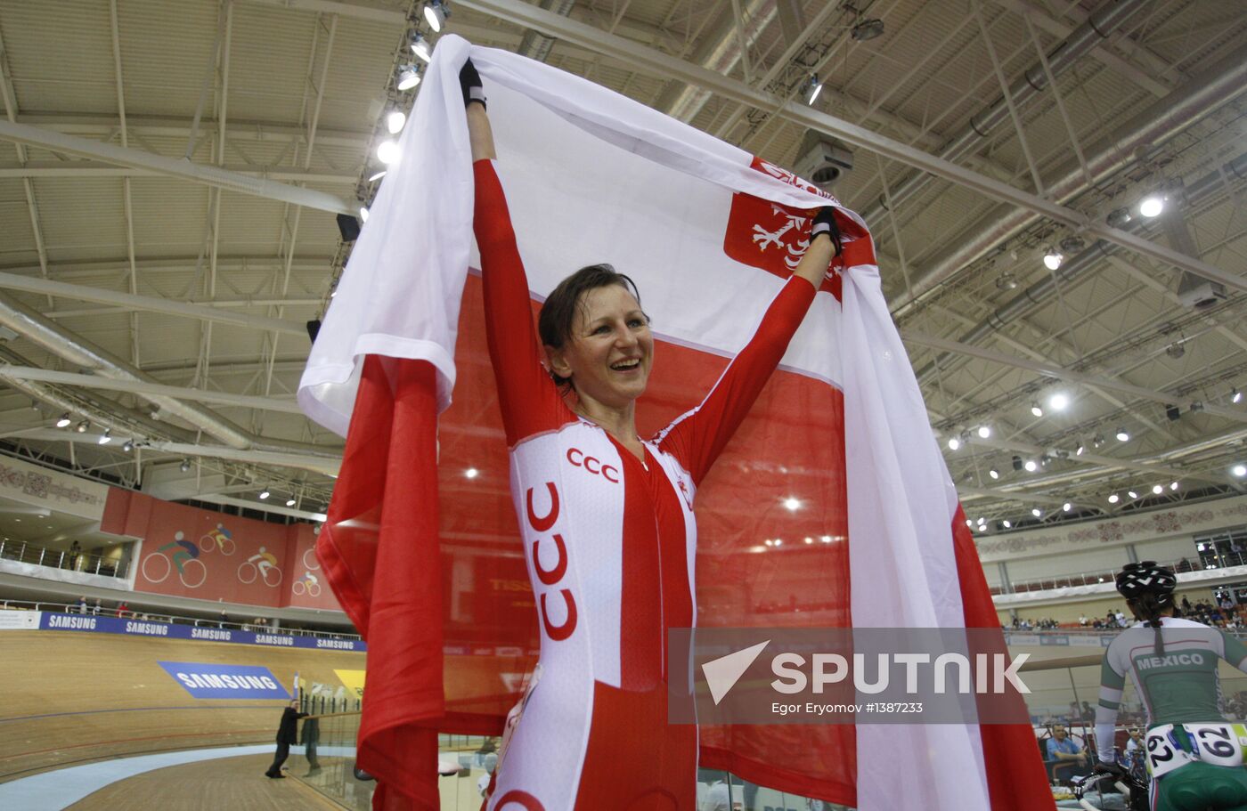 UCI Track Cycling World Championships. Day three