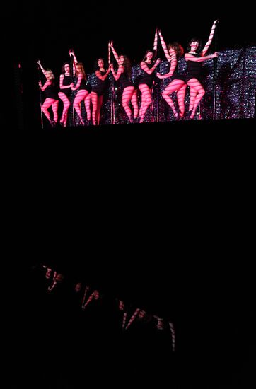 Crazy Horse cabaret rehearsal