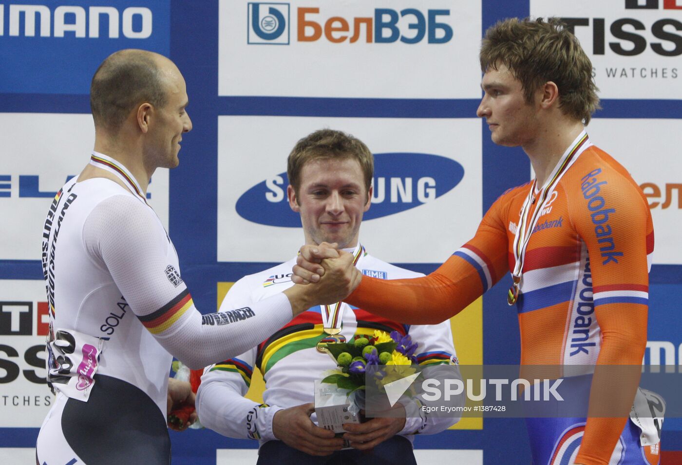UCI Track Cycling World Championships. Day three