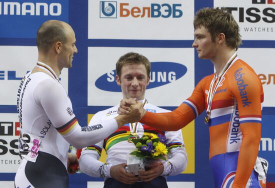 UCI Track Cycling World Championships. Day three