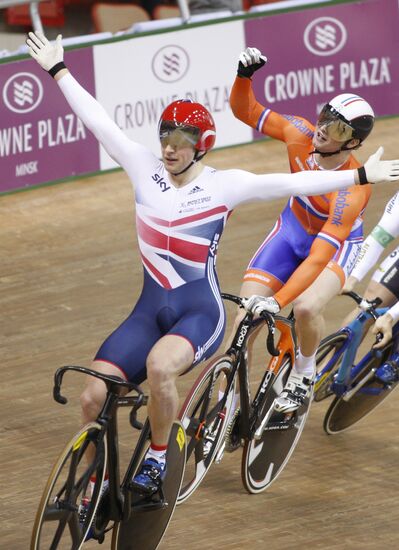 UCI Track Cycling World Championships. Day three