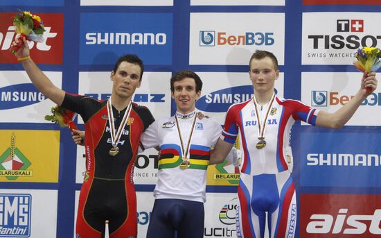 UCI Track Cycling World Championships. Day three