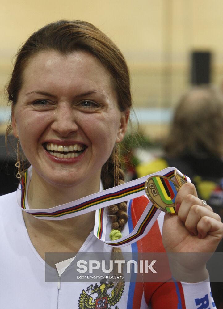 UCI Track Cycling World Championships. Day three
