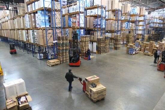 Wholesale depot of Vester Group of Comapines in Kaliningrad