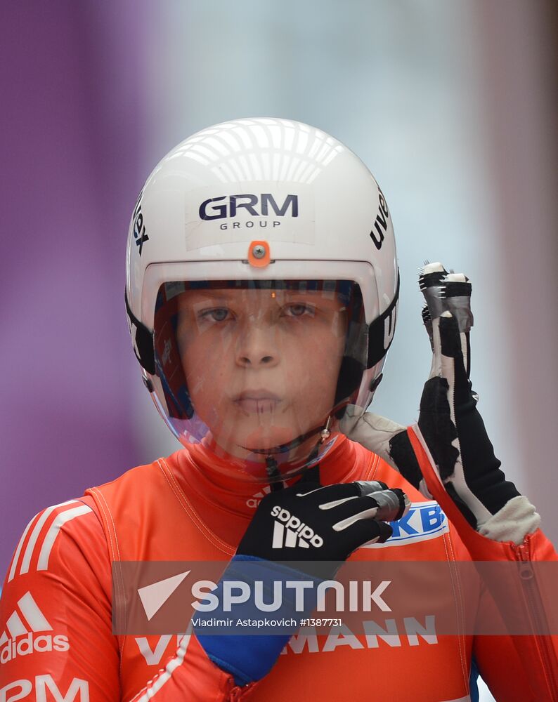 Luge World Cup. Women