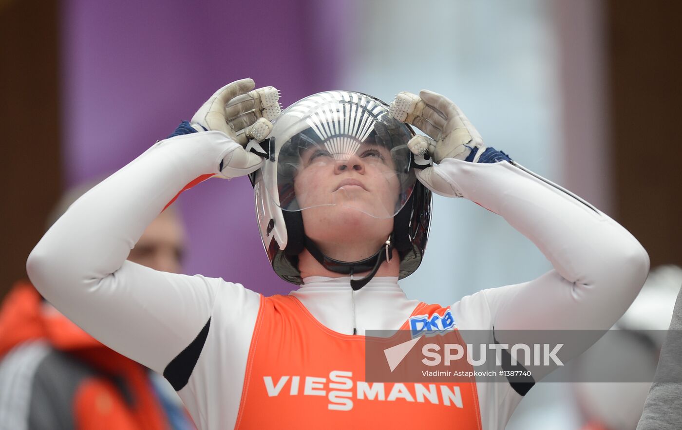 Luge World Cup. Women