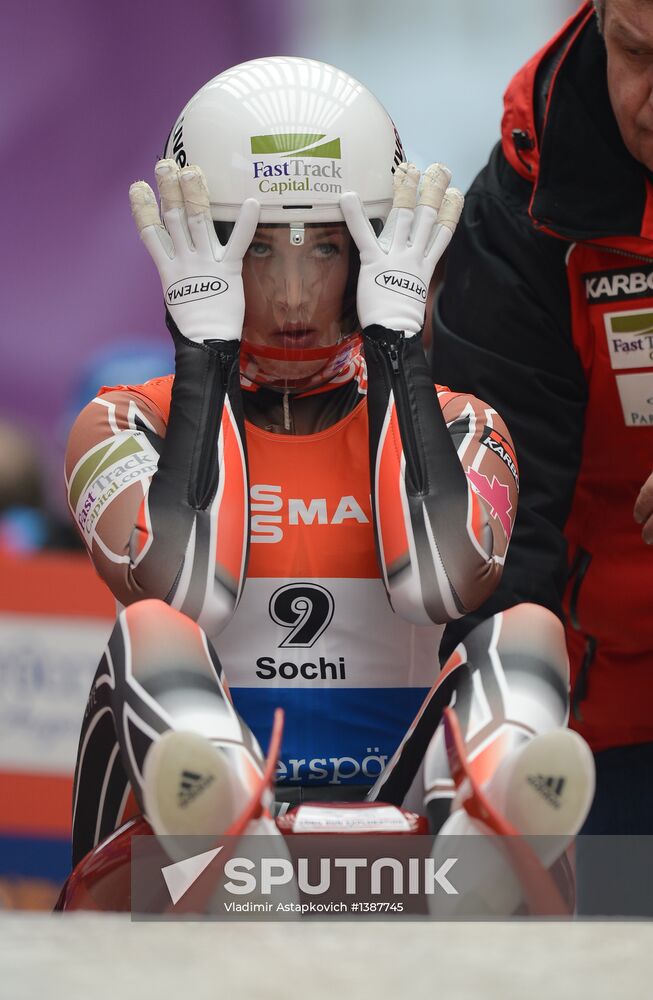 Luge World Cup. Women