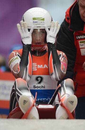 Luge World Cup. Women