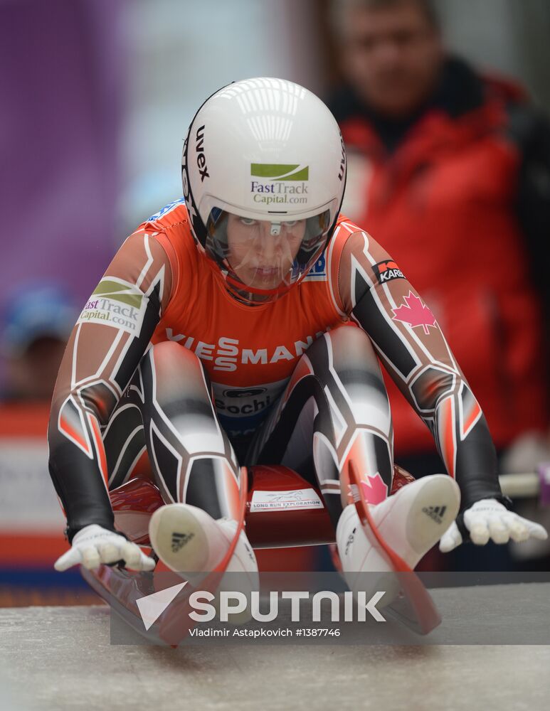 Luge World Cup. Women