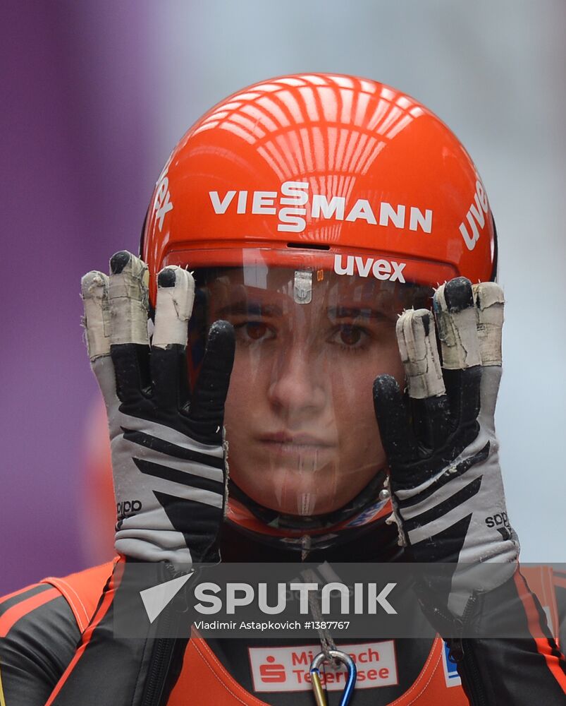 Luge World Cup. Women