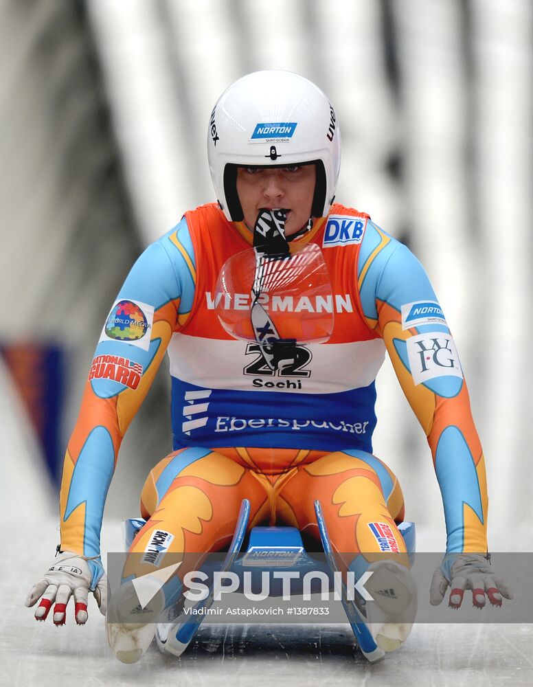 Luge World Cup. Women