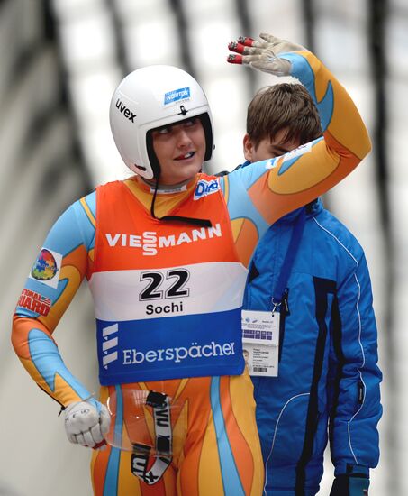 Luge World Cup. Women