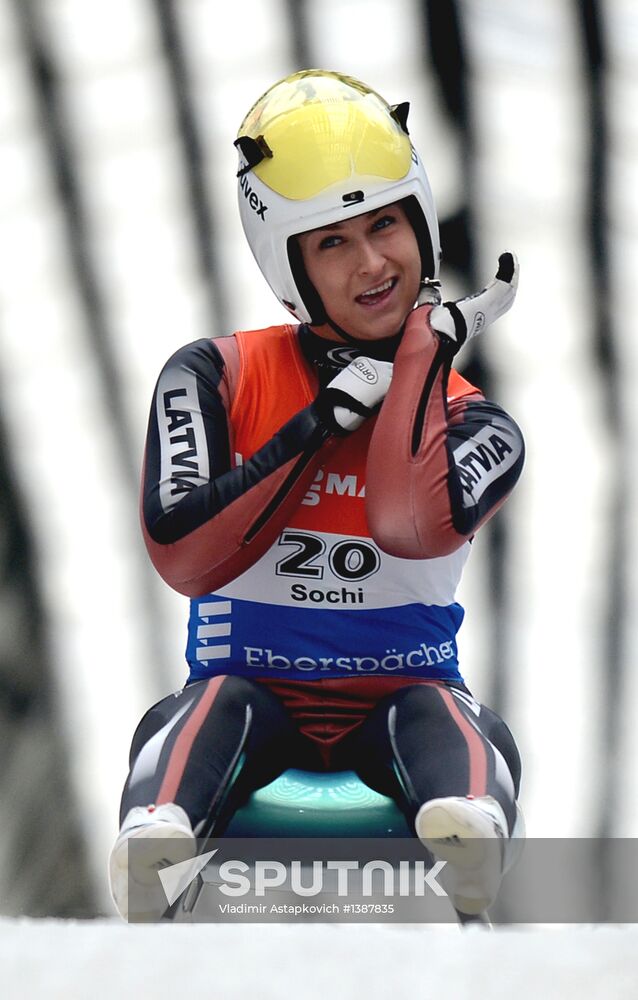 Luge World Cup. Women