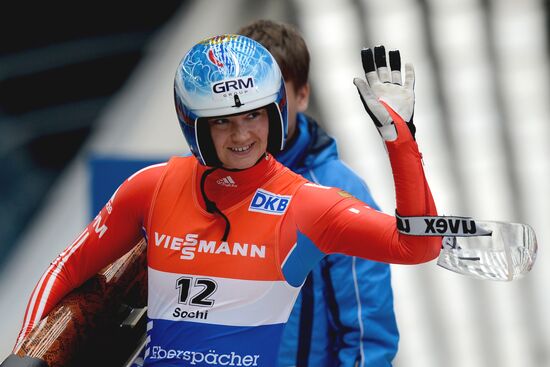 Luge World Cup. Women