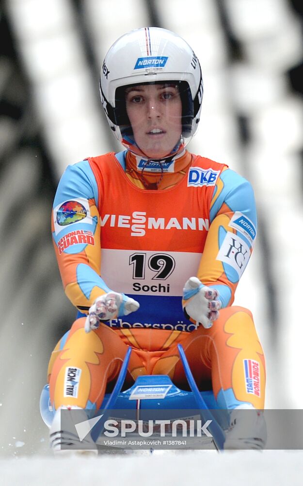 Luge World Cup. Women