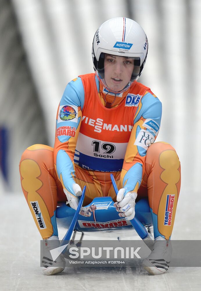 Luge World Cup. Women