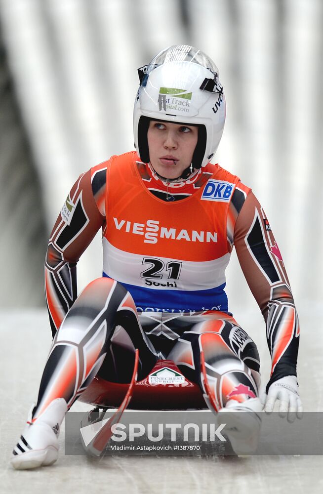 Luge World Cup. Women