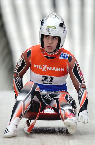 Luge World Cup. Women