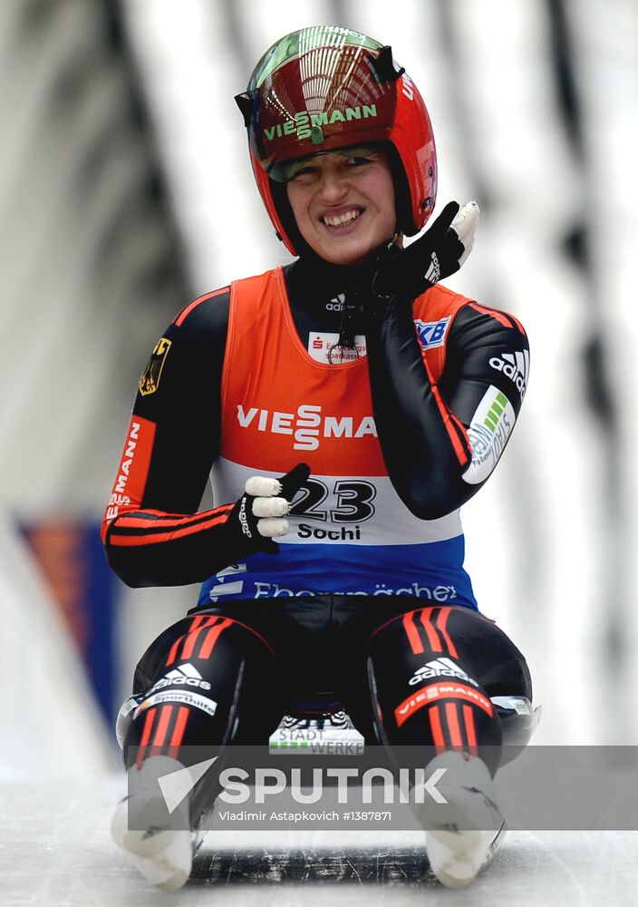 Luge World Cup. Women