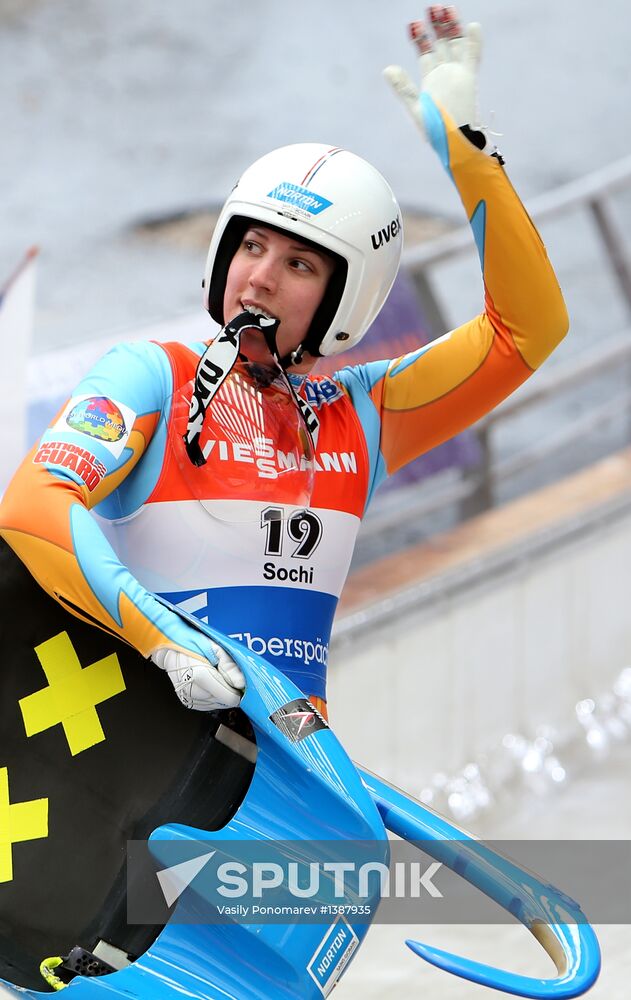 Luge World Cup. Women