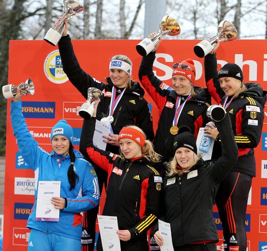 Luge World Cup. Women