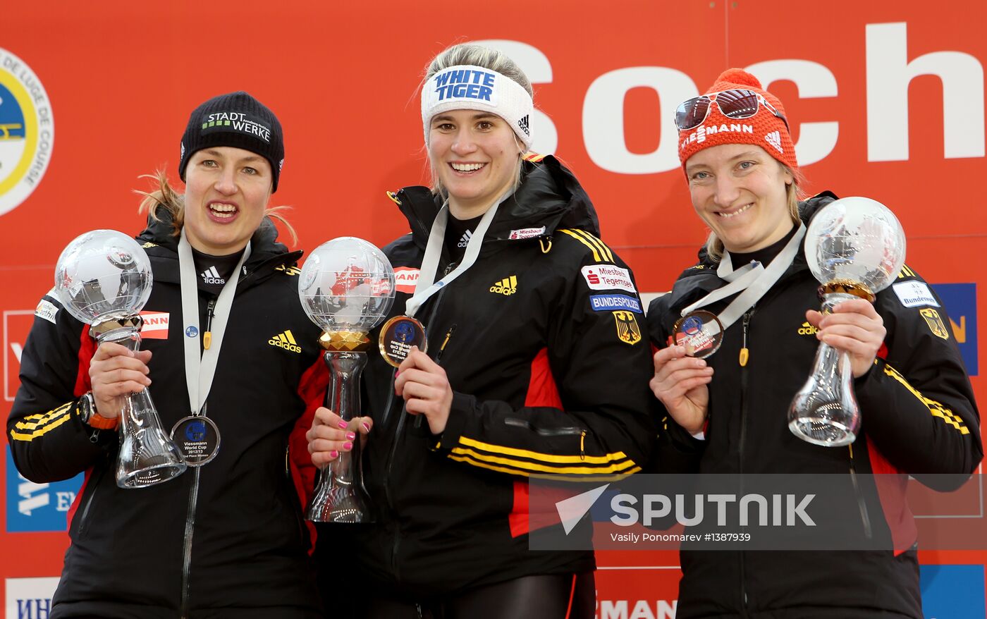 Luge World Cup. Women