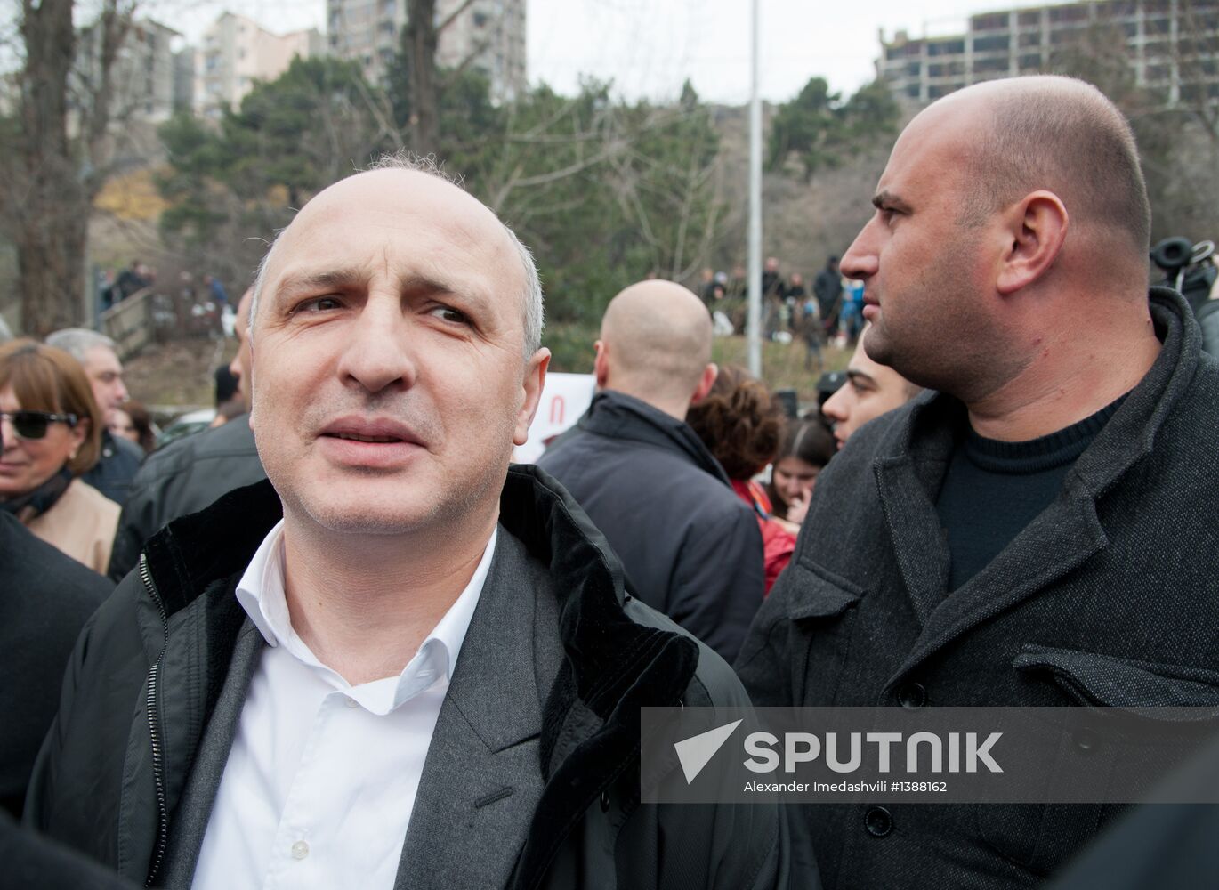 Tbilisi Mayor Georgi Ugulava is charged with embezzlement