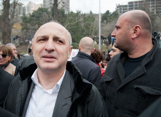 Tbilisi Mayor Georgi Ugulava is charged with embezzlement