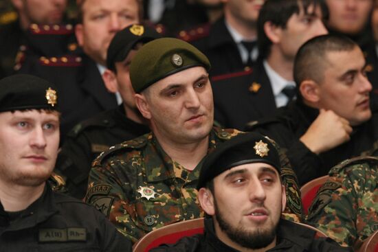 Defender of the Fatherland Day festivities in Grozny