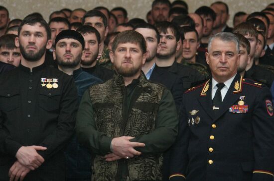 Defender of the Fatherland Day festivities in Grozny