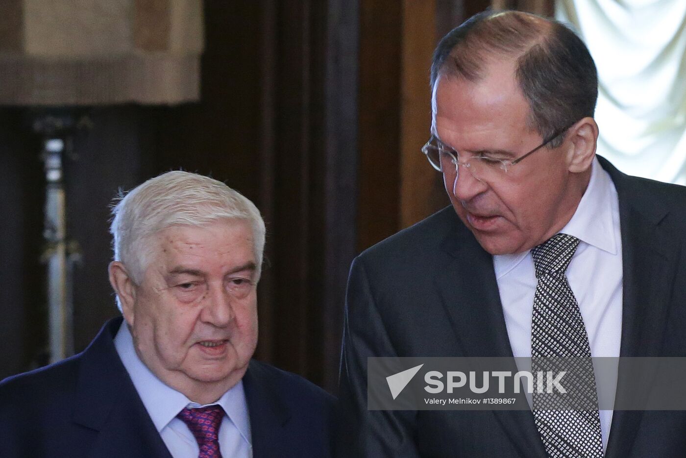 Russian and Syrian foreign ministers meet in Moscow