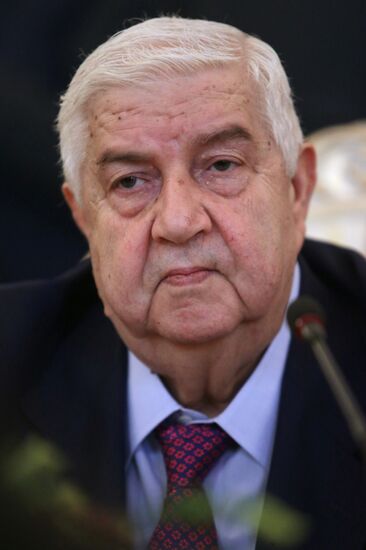 Russian and Syrian foreign ministers meet in Moscow