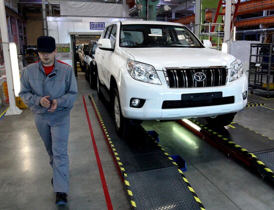 Toyota Land Cruiser Prado built at Sollers plant in Vladivostok