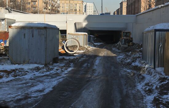 Alabyan-Baltiyskaya Tunnel under construction