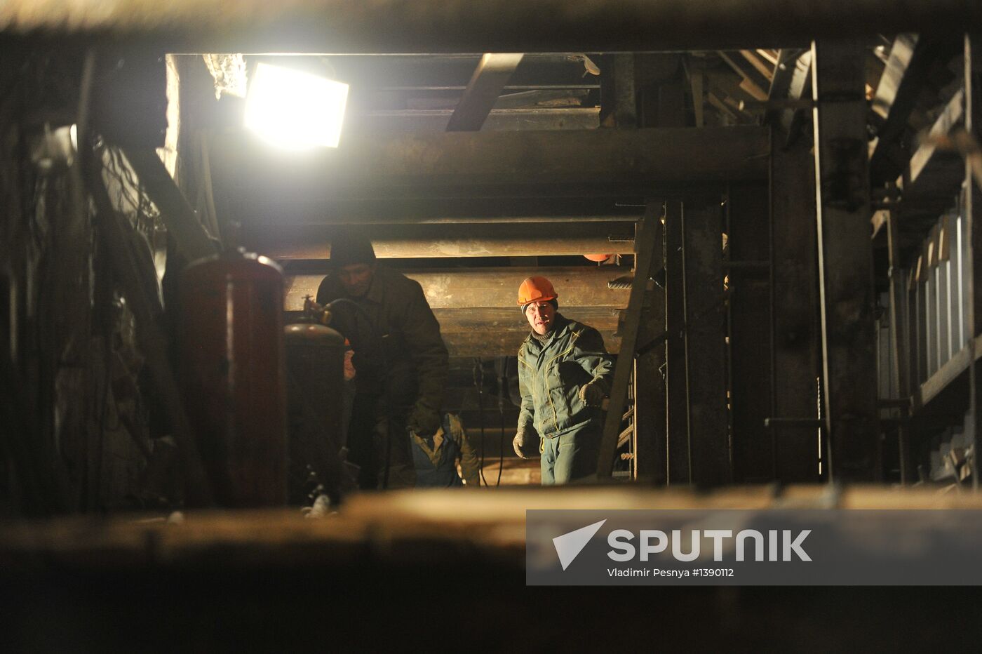 Alabyan-Baltiyskaya Tunnel under construction