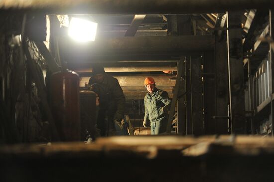Alabyan-Baltiyskaya Tunnel under construction
