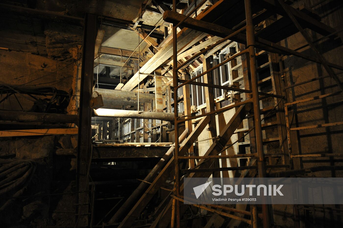 Alabyan-Baltiyskaya Tunnel under construction