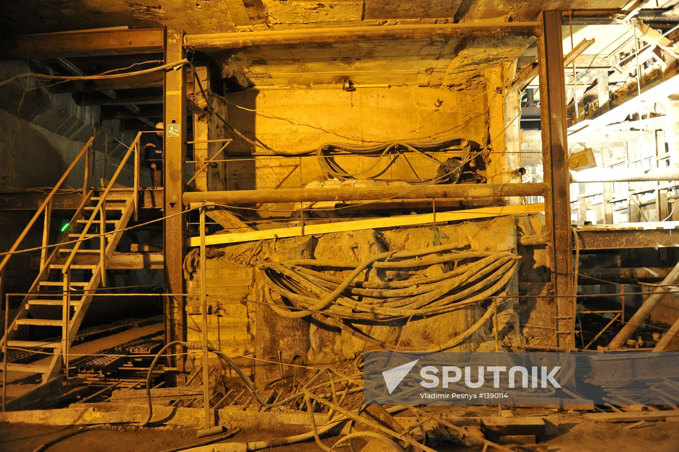 Alabyan-Baltiyskaya Tunnel under construction