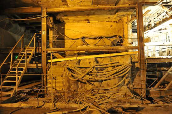 Alabyan-Baltiyskaya Tunnel under construction