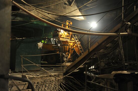 Alabyan-Baltiyskaya Tunnel under construction