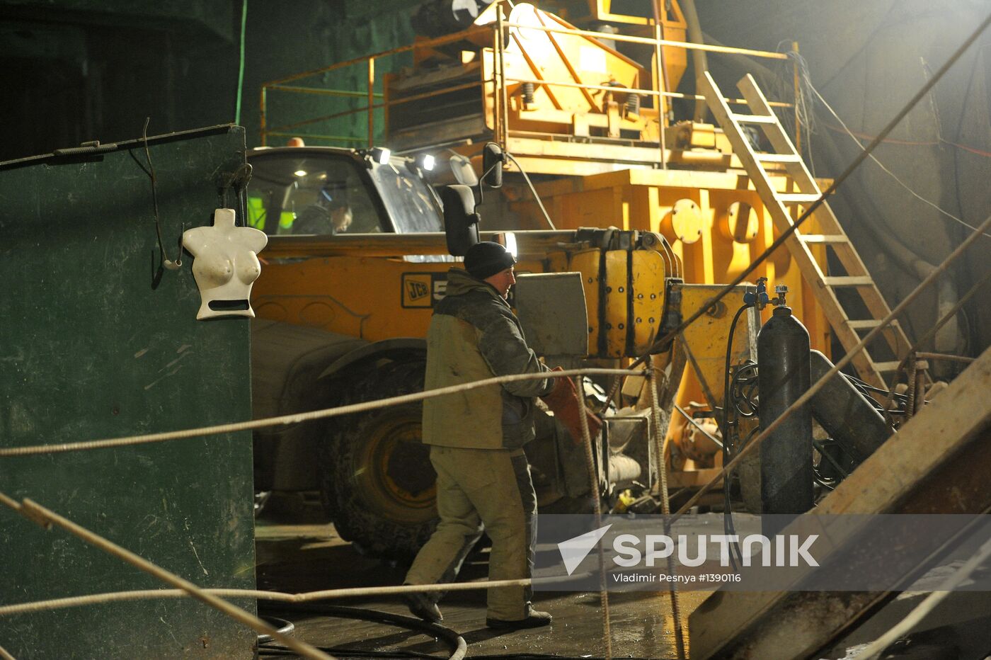 Alabyan-Baltiyskaya Tunnel under construction