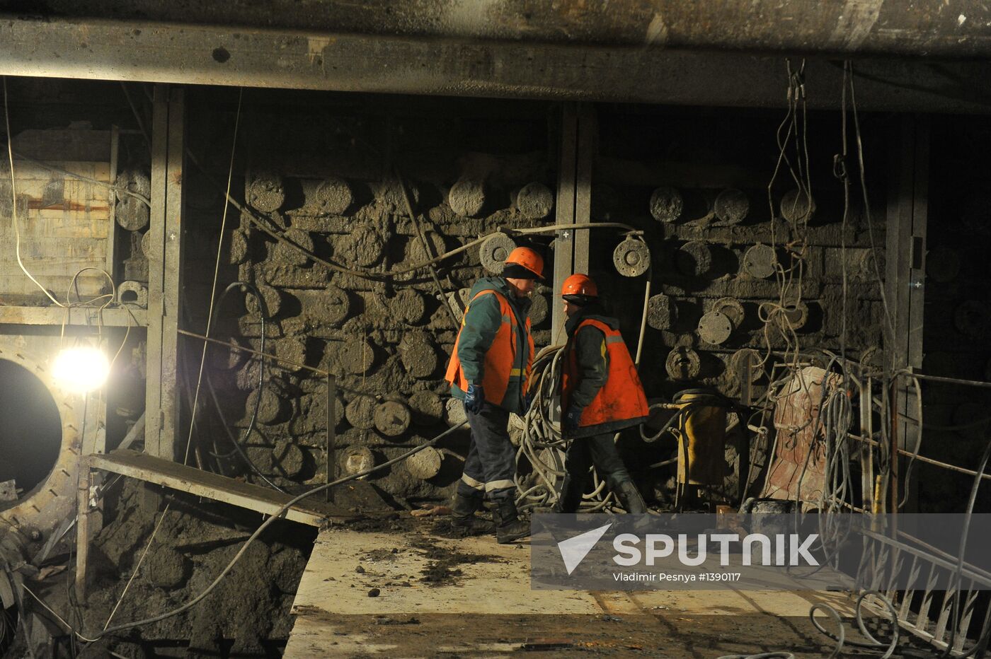 Alabyan-Baltiyskaya Tunnel under construction